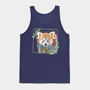 Red panda Tank Top